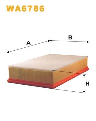 WIX FILTERS Luchtfilter WA6786 WIX FILTERS WA6786 Filters ROLLS-ROYCE kosten