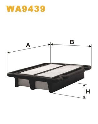 WIX FILTERS Õhufilter WA9439 Õhufilter Chevrolet T250, T255 WA9439 WIX FILTERS