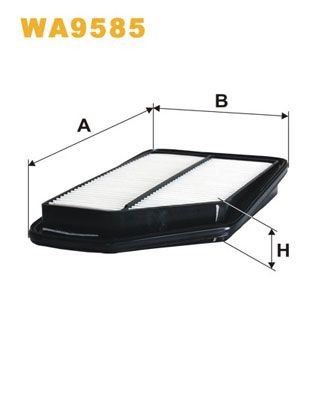 WIX FILTERS Gaisa filtrs WA9585 WA9585 WIX FILTERS Gaisa filtrs Honda lēti
