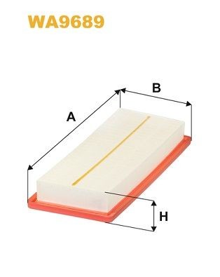 WIX FILTERS Luftfilter WA9689 Luftfiltereinsatz WIX FILTERS NEMO WA9689 günstig