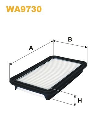 WIX FILTERS Filtro aria WA9730 WA9730 Filtro aria WIX FILTERS SUZUKI CELERIO costo