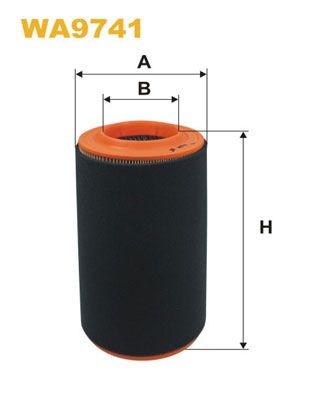 WIX FILTERS Luftfilter WA9741 Motorluftfilter WIX FILTERS NEMO WA9741 günstig