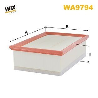 WIX FILTERS Luftfilter WA9794 WA9794 Luftfiltereinsatz CITROËN NEMO WIX FILTERS kaufen