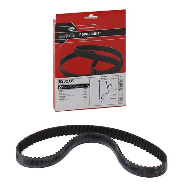 Registerrem GATES 5232XS GATES PowerGrip 5232XS Registerreim HONDA INSIGHT 2000