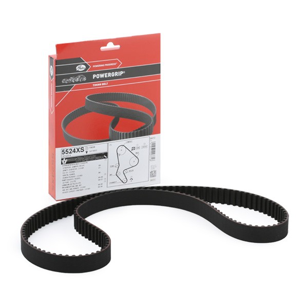 GATES Timing Belt 5524XS GATES 5524XS FIAT SCUDO cam belt cost