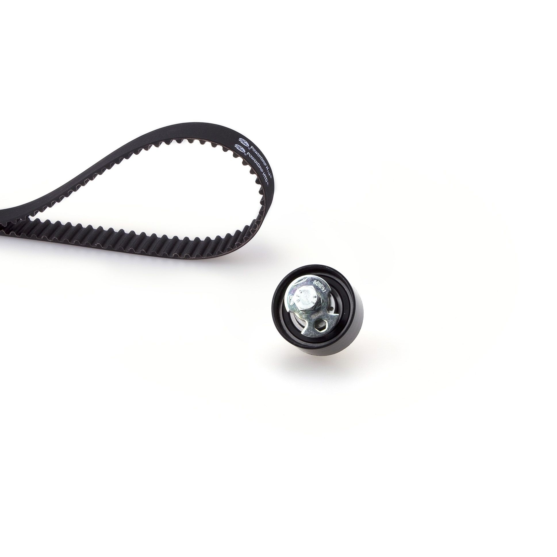 GATES Kit cinghia di distribuzione K015571XS GATES K015571XS Kit cinghia di distribuzione Transit Mk3 Bus (VE6) originale prezzo