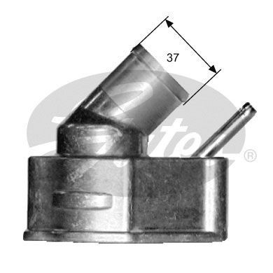GATES Termostaat, Jahutusvedelik TH14992G1 Termostaat GATES Chevrolet CRUZE TH14992G1