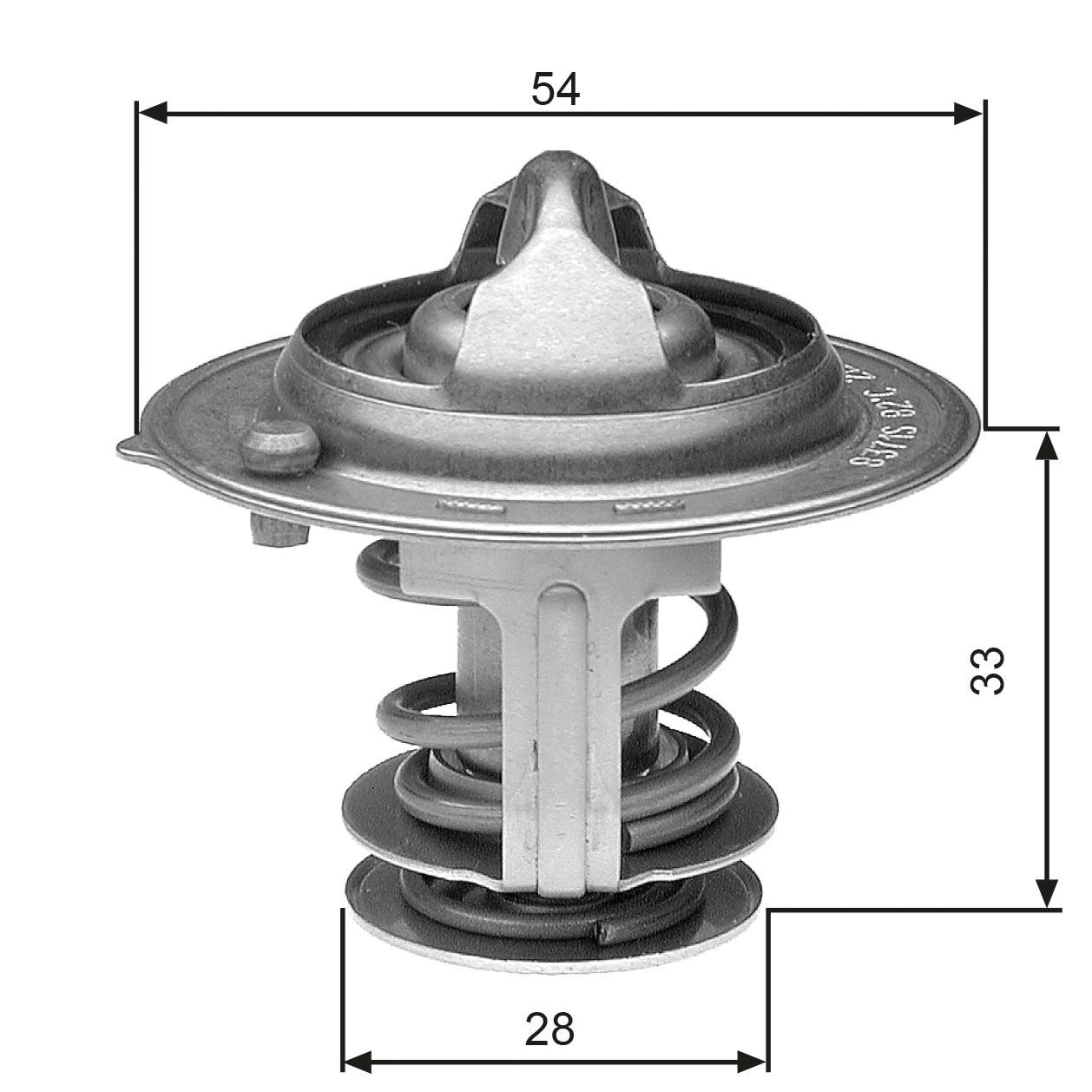Termostat chladenia GATES TH29882G1 GATES TH29882G1: Termostat Hyundai SONATA 2015