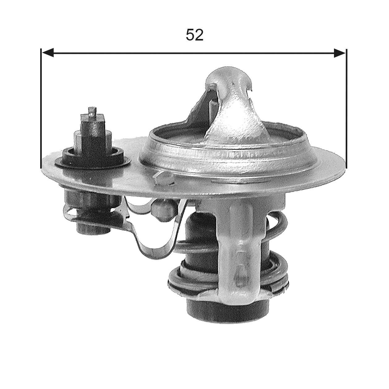 GATES Thermostat TH30688G1 GATES TH30688G1 genuine 323 III Estate (BW) engine thermostat price