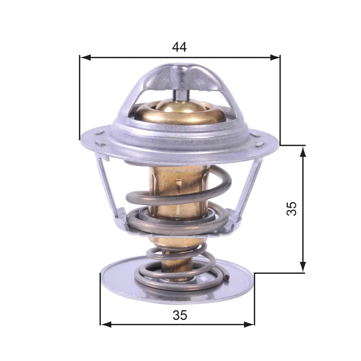 GATES Thermostat d'eau TH43688G1 GATES TH43688G1 Thermostat d'eau Jaguar XJ X350 d'origine prix