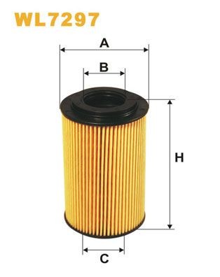 Õlifilter WIX FILTERS WL7297 WIX FILTERS WL7297: Õlifilter Porsche BOXSTER 1999