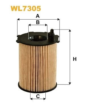 WIX FILTERS Filtro olio WL7305 WIX FILTERS WL7305 Filtro olio