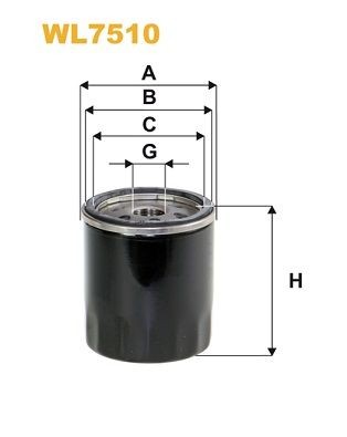 WIX FILTERS Ölfilter WL7510 Filter für Öl WIX FILTERS V50 WL7510 günstig