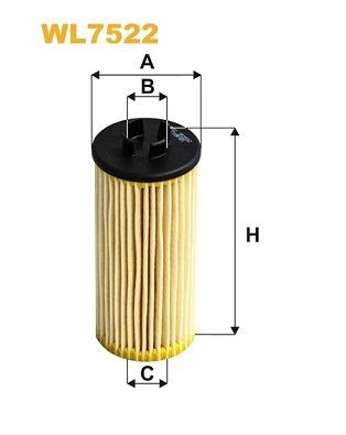 Oliefilter WIX FILTERS WL7522 WIX FILTERS WL7522: Oliefilter BMW X2 2025