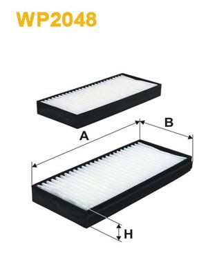 WIX FILTERS Interieurfilter WP2048 WIX FILTERS WP2048 Microfilter Kyron SUV prijs