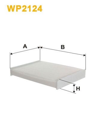 WIX FILTERS Filtro, ar do habitáculo WP2124 WIX FILTERS WP2124 Filtro, ar do habitáculo NISSAN Vanette Cargo Minibus (HC23) 1.6 102 cv 1994