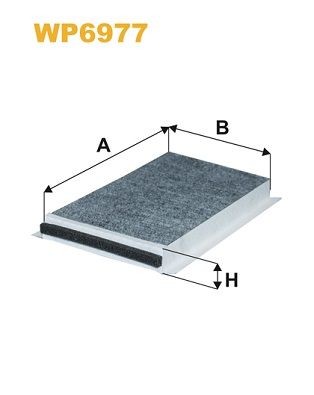 WIX FILTERS Kupefilter WP6977 WP6977 WIX FILTERS Pollenfilter BMW billige