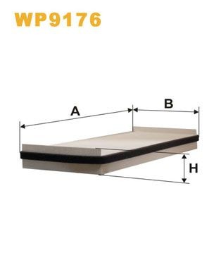 WIX FILTERS Innenraumfilter WP9176 WP9176 WIX FILTERS RENAULT Innenraumfilter mit Aktivkohle und antibakterieller Wirkung