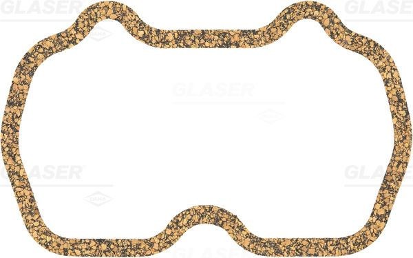 GLASER Tetning, topplokkdeksel X53053-01 Toppdekselpakning GLASER Fiat DOBLO X53053-01