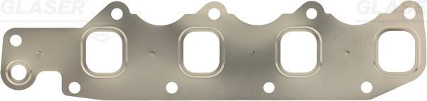 GLASER Pakning, udstødningsmanifold X59673-01 GLASER X59673-01 Aveo / Kalos Sedan (T250, T255) Udstødningsmanifold pakning pris