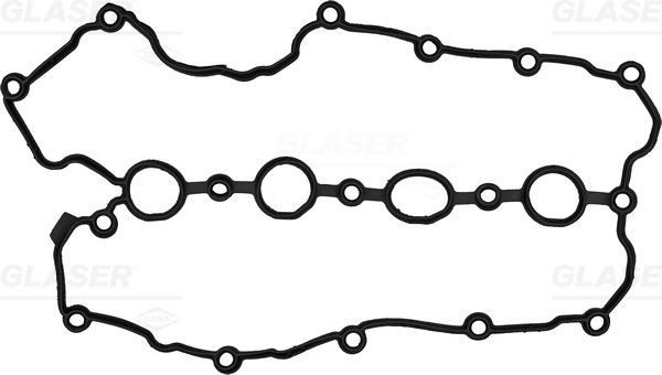 GLASER Tetning, topplokkdeksel X59872-01 X59872-01 Toppdekselpakning GLASER VW CALIFORNIA
