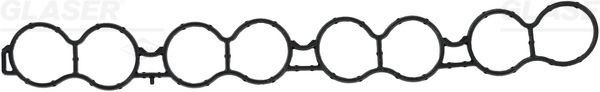 GLASER Tetning, innsugningsmanifold X71072-01 Innsugsmanifold pakning GLASER Hyundai TRAJET X71072-01