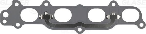 GLASER Tetning, innsugningsmanifold X83422-01 X83422-01 Innsugsmanifold pakning HONDA CIVIC GLASER