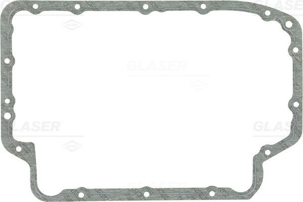 GLASER Tetning, bunnpanne X90037-01 X90037-01 Bunnpannepakning GLASER MERCEDES-BENZ 123-serien