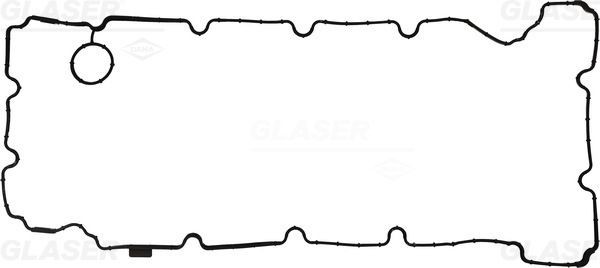 GLASER Tetning, bunnpanne X90229-01 Bunnpannepakning GLASER Mercedes-Benz 123-serien X90229-01