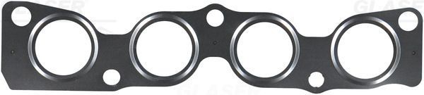 GLASER Exhaust manifold gasket X90307-01 TOYOTA C-HR GLASER exhaust manifold gasket X9030701