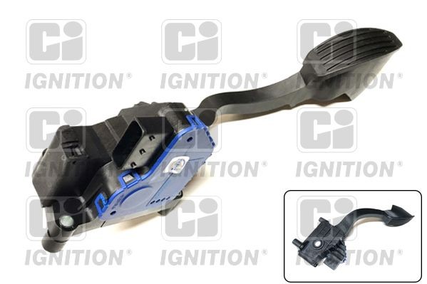 QUINTON HAZELL Kjørepedal sett XAPS106 Sensor, gasspedalstilling QUINTON HAZELL Citroën C-ELYSEE XAPS106