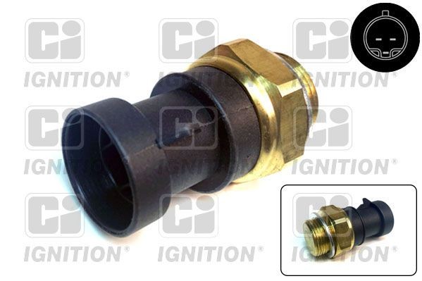 Temperatuurschakelaar, radiateurventilator QUINTON HAZELL XEFS241 QUINTON HAZELL XEFS241: Thermoschakelaar radiateurventilator Fiat FIORINO 2000