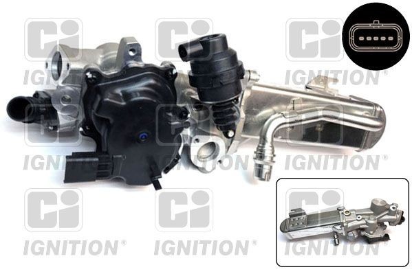 QUINTON HAZELL Venttiili, pakokaasun kierrätys XEGR227 XEGR227 QUINTON HAZELL Egr venttiili CITROЁN C8