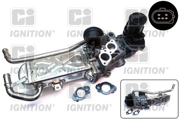 QUINTON HAZELL EGR valve XEGR237 Volkswagen GOLF QUINTON HAZELL egr valve XEGR237