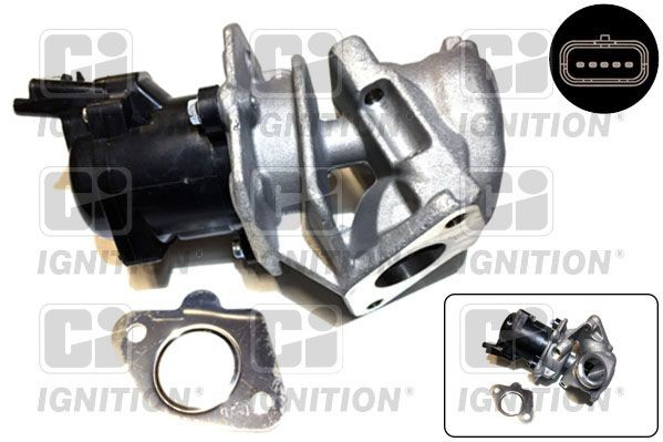 EGR klep QUINTON HAZELL XEGR32 QUINTON HAZELL XEGR32: EGR-ventiel Toyota AYGO 2013