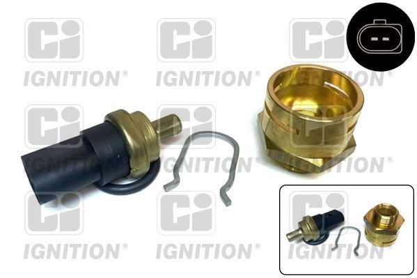 QUINTON HAZELL Kühlmitteltemperatursensor XEMS256 Zylinderkopf Temperatursensor QUINTON HAZELL Audi A4 XEMS256