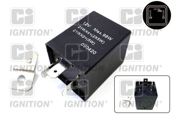Blinkerrelais QUINTON HAZELL XFL104 QUINTON HAZELL XFL104 MITSUBISHI COLT 2012 Blinkgeber