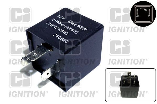 Blinkerrelais QUINTON HAZELL XFL117 QUINTON HAZELL XFL117 MITSUBISHI PAJERO 2008 Blinkgeber