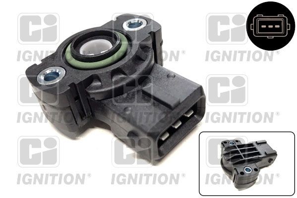 QUINTON HAZELL Gasklep positiesensor XPOT580 prijs Sensor smoorkleppenverstelling BMW E36 XPOT580 QUINTON HAZELL