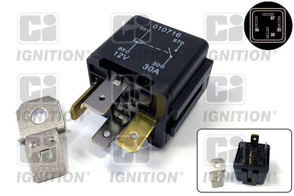 QUINTON HAZELL Relæ, benzinpumpe XRL101 QUINTON HAZELL XRL101 Relæ, benzinpumpe