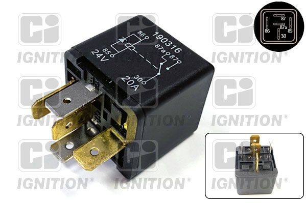 QUINTON HAZELL Fuel pump relay XRL121 XRL121 QUINTON HAZELL fuel pump relay for VW EOS