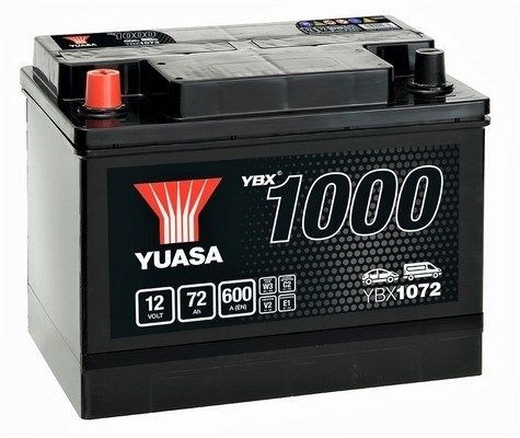 Battery YUASA YBX1072 YUASA YBX1000 YBX1072 LADA NOVA 2002 battery price
