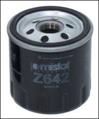 MISFAT Oljefilter Z642 Z642 MISFAT motoroljefilter RENAULT CLIO