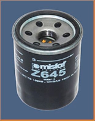 MISFAT Oljefilter Z645 Z645 MISFAT motoroljefilter TOYOTA AURIS