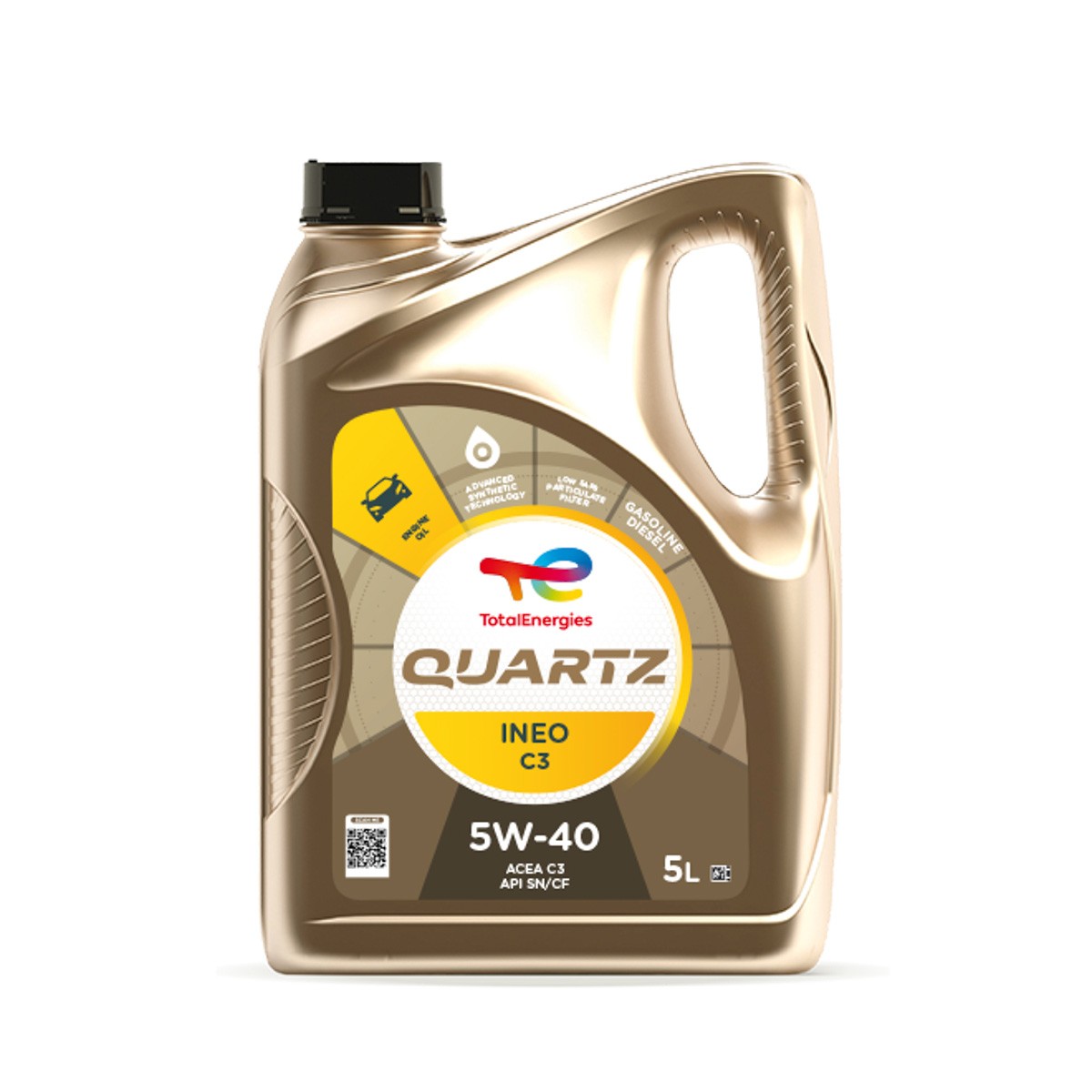 Motorolie TotalEnergies 2174777 TotalEnergies Quartz, INEO C3 2174777 Olie diesel en benzine Toyota RAV 4 2015