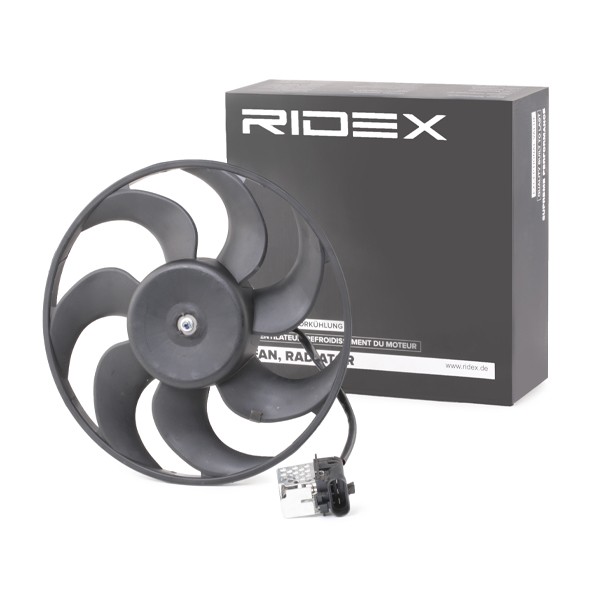RIDEX Kjølevifte 508R0103 RIDEX Radiator kjølevifte VAUXHALL 508R0103