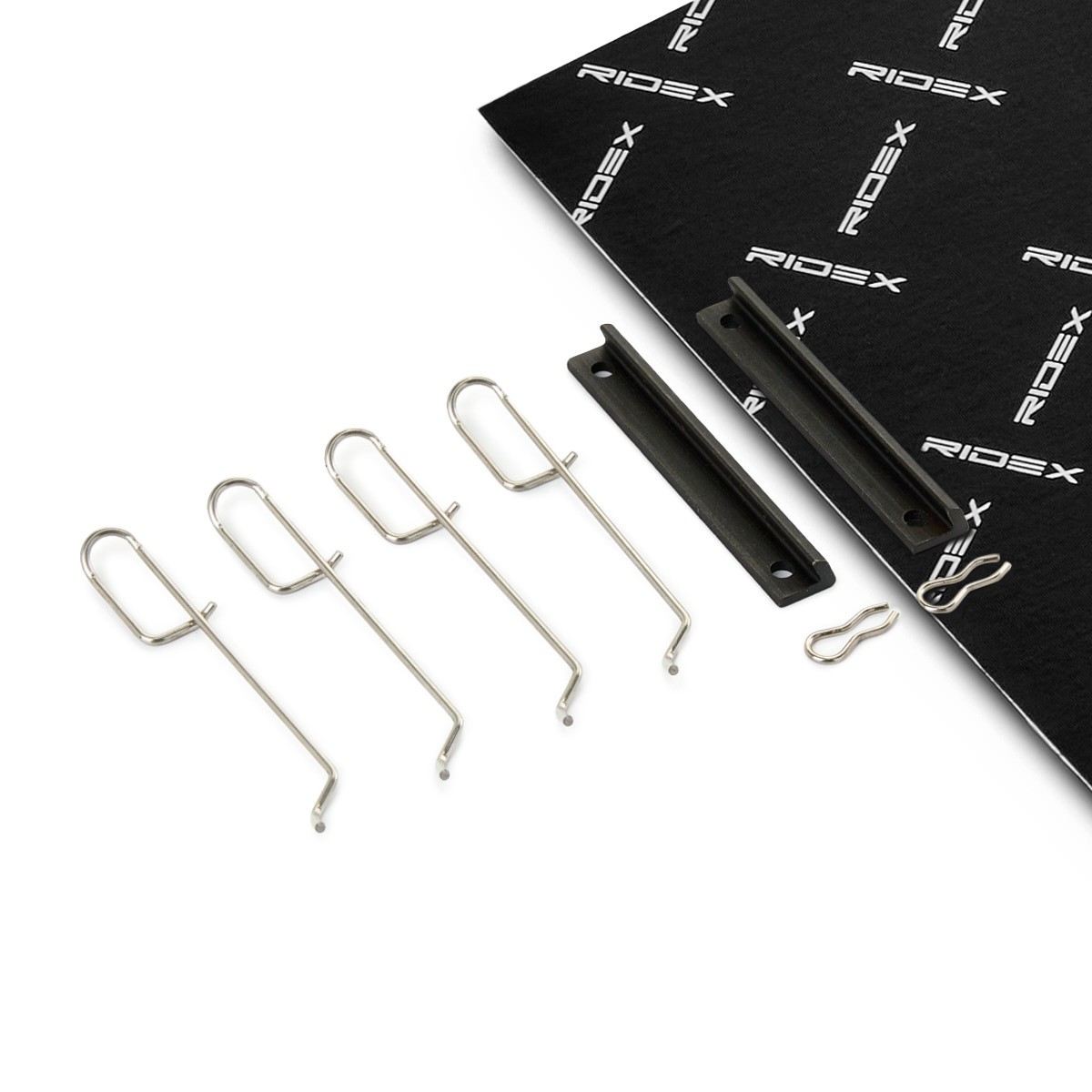 RIDEX Kit d'accessoires, plaquette de frein à disque 1164A0029 1164A0029 Kit d'accessoires, plaquette de frein à disque PEUGEOT 207 RIDEX