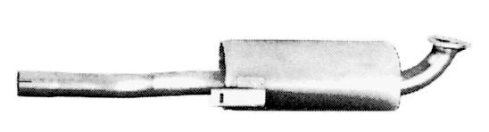 VEGAZ Midtre lydpotte ALS-3IMA VEGAZ ALS-3IMA Mellomlyddemper Alfa Romeo Brera til en fordelagtig pris