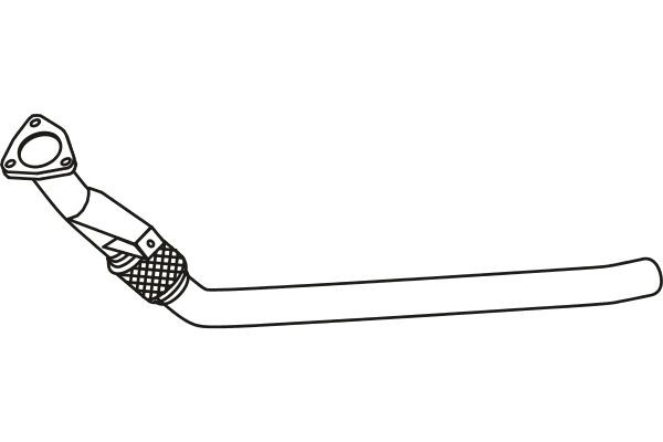 VEGAZ Eksosrør AR-264 VEGAZ AR-264 originale Eksosrør OPEL ANTARA pris