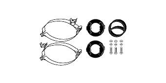VEGAZ Monteringssett, eksosanlegg BA-50 VEGAZ BA-50 Monteringssett eksosanlegg BMW E30 Touring billige